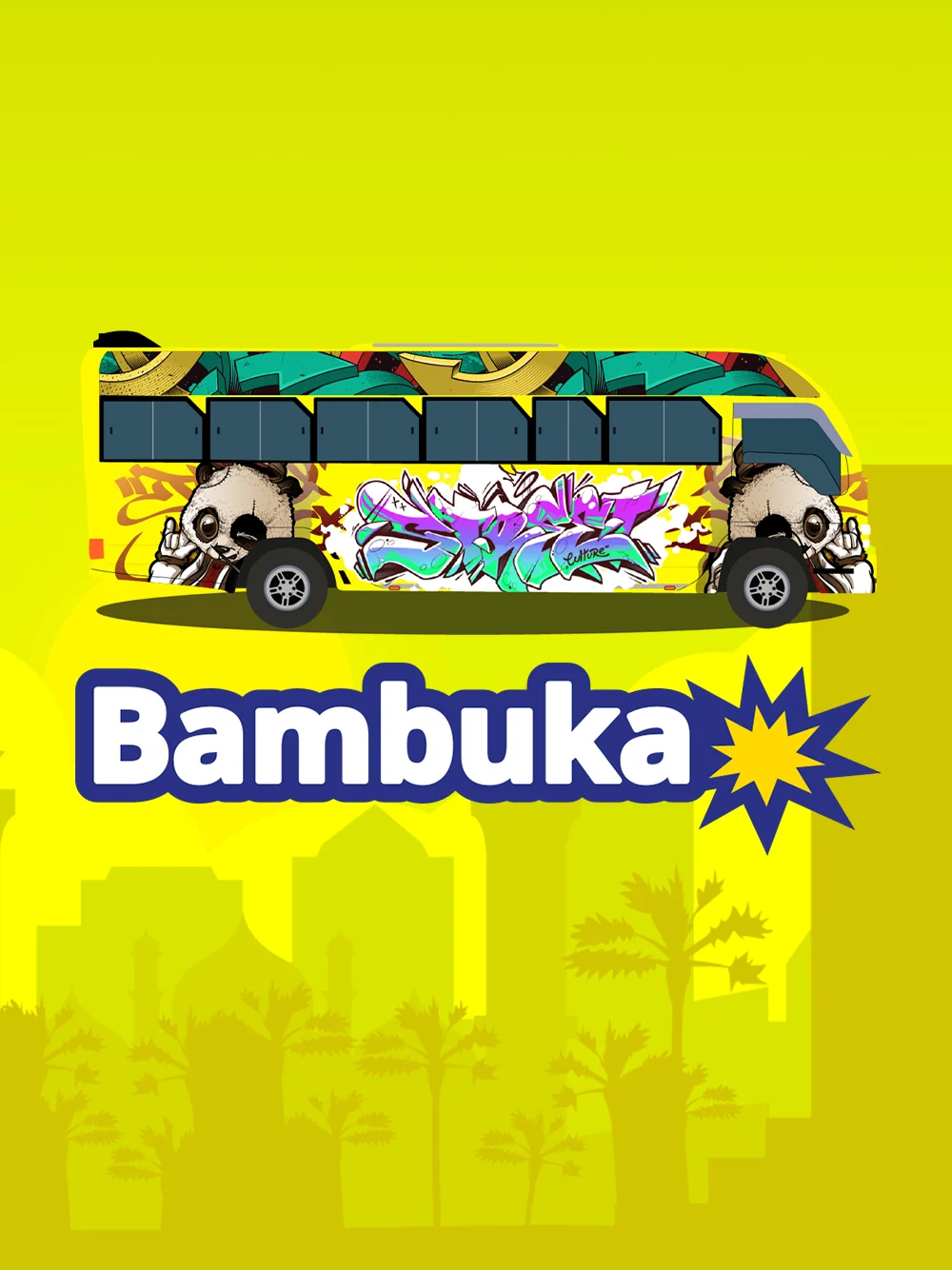 Tarjeta de slot vibrante con estilo festivo y ritmo rápido