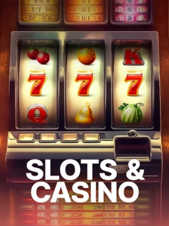 Tarjeta de catálogo de slots con presentación limpia y enfoque en jackpots